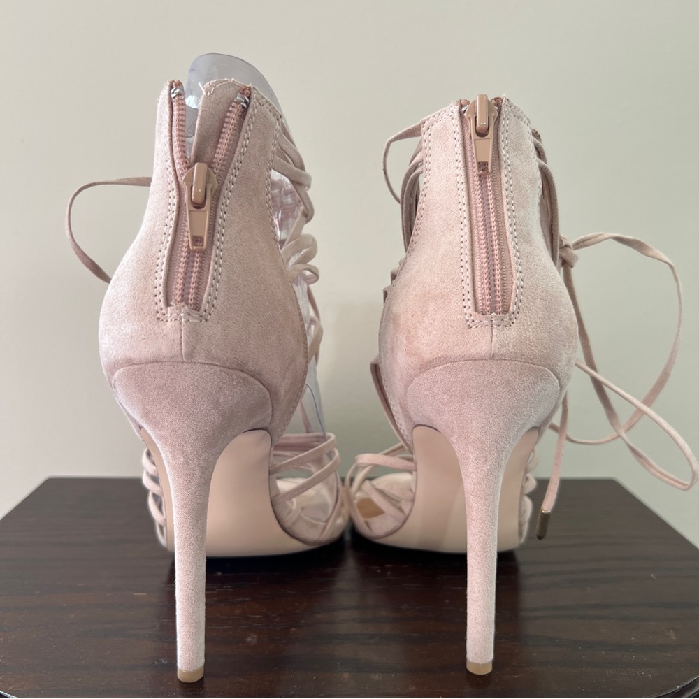 Nasty Gal Strappy Nude Heel - Picture 6 of 8